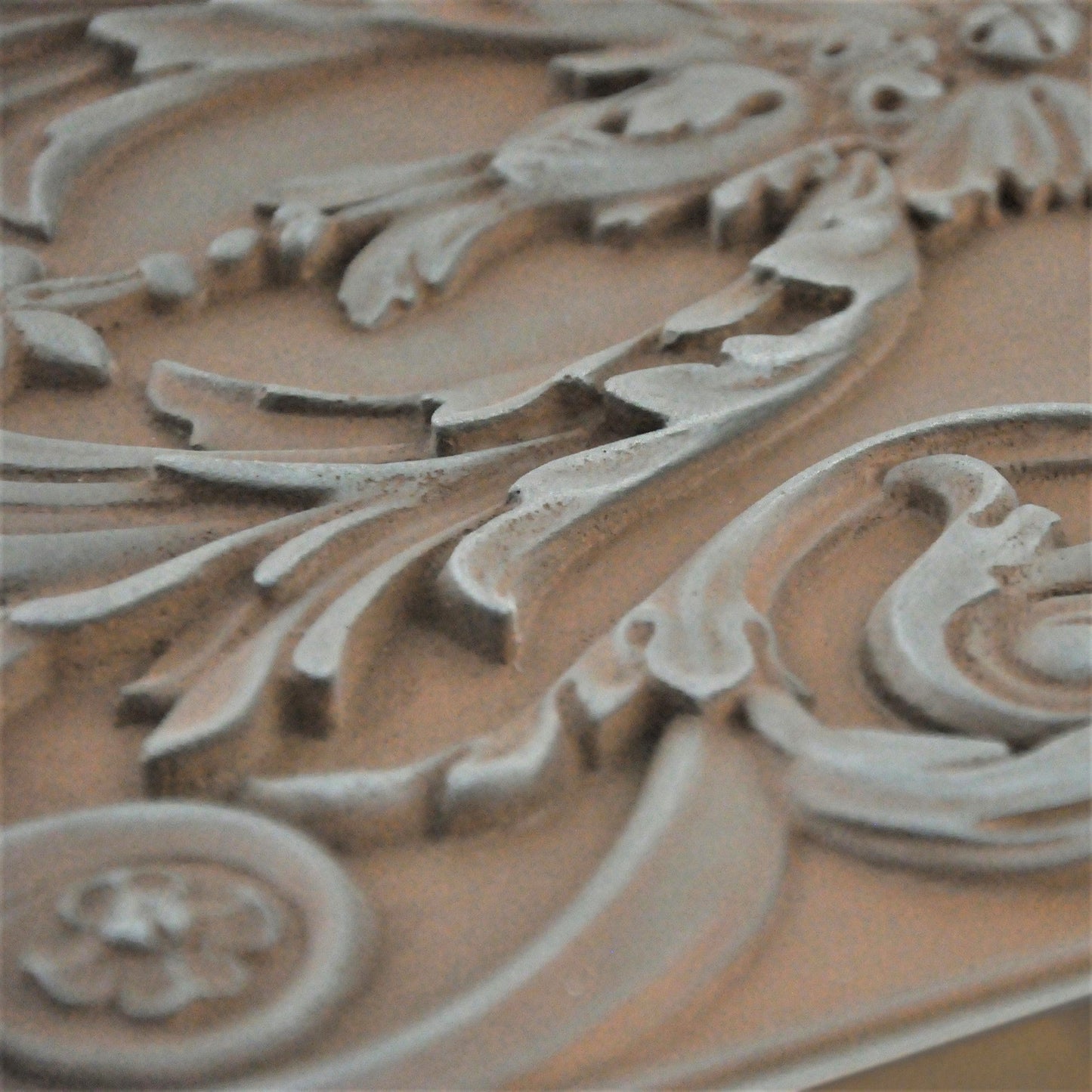 Handmade Savoy Iron Rust Metal Wall Accent Mural – Fireplace & Kitchen Backsplash Panel – 12” x 18”