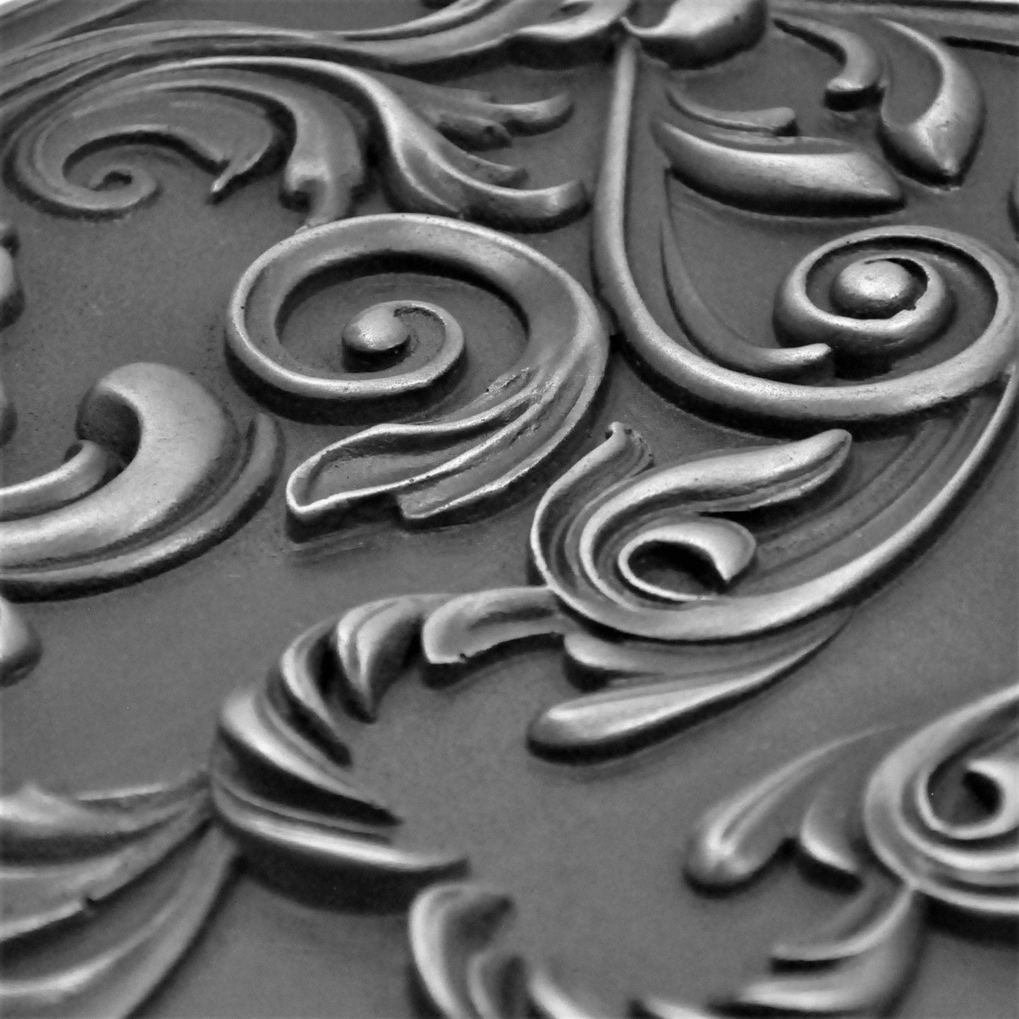 Handmade Imperial Wrought Iron Metal Wall Accent Mural – Fireplace & Kitchen Backsplash Panel – 16” x 24”