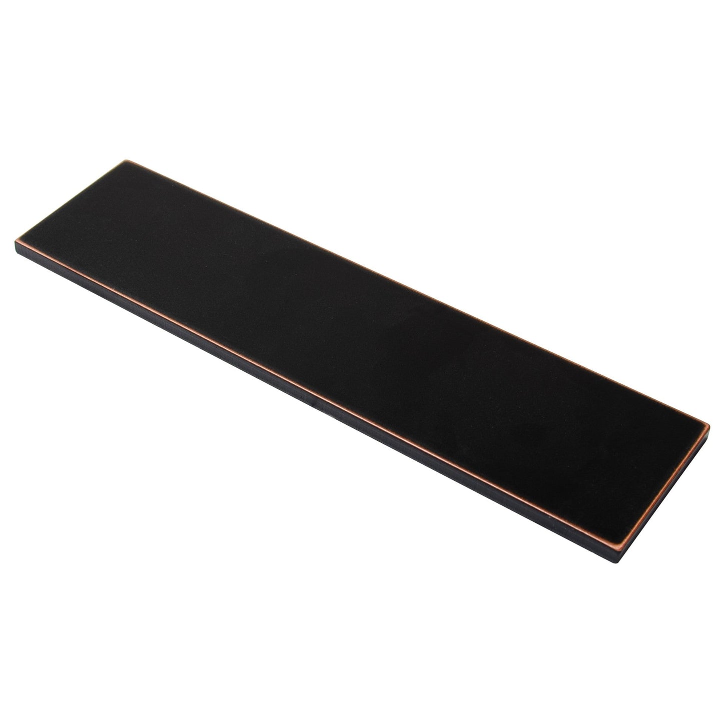 (2 Sqft/ Pack) MetroEdge 3" x 12" Oil Rubbed Bronze Metal Subway Tile – Handmade Modern Wall Accent for Kitchen & Bathroom