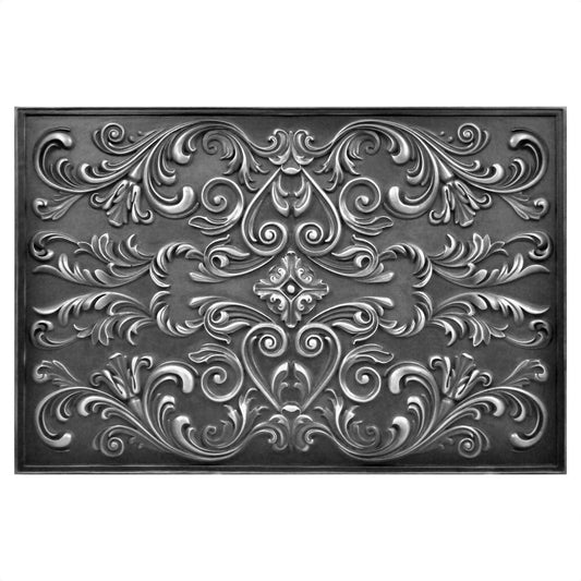 Handmade Imperial Wrought Iron Metal Wall Accent Mural – Fireplace & Kitchen Backsplash Panel – 16” x 24”